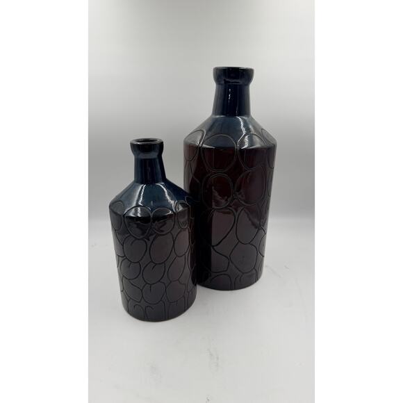 unknown Other - 2 Ceramic Vase, 13 & 9 Inch Modern Home Decoration Porcelain Vase Home Decor